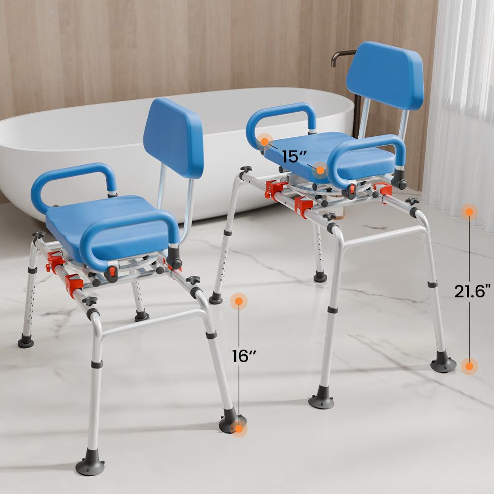 VOCIC AX19 Sliding Tub Transfer Bench