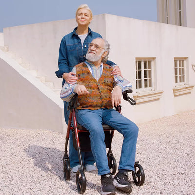 VOCIC Z21 Lightweight Rollator Walker