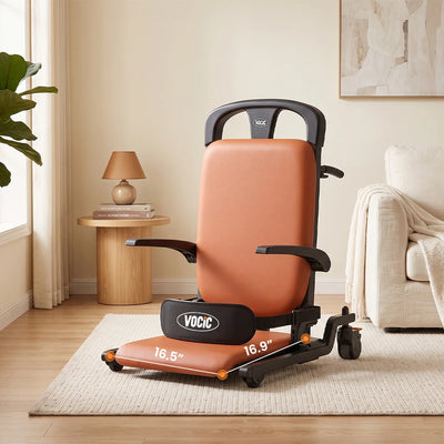 VOCIC Heavy-duty  Electric Floor Lift with 4 Wheels,AX15 PRO