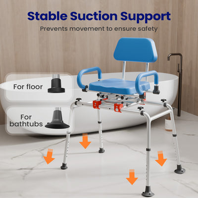 VOCIC AX19 Sliding Tub Transfer Bench