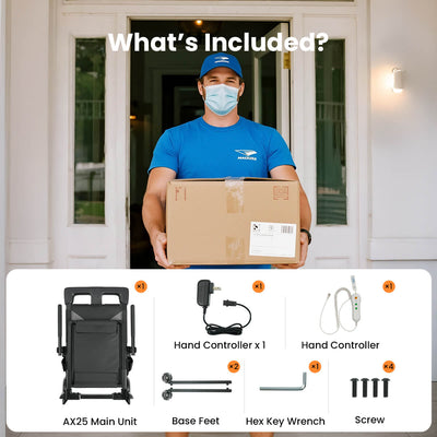 VOCIC AX25 Electric Floor Lift with 2 Wheels