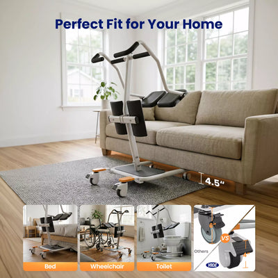VOCIC AY13 Sit to Stand Assist Lift with Split Seat