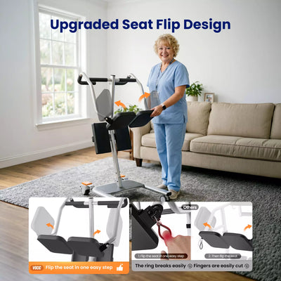 VOCIC AY13 Sit to Stand Assist Lift with Split Seat