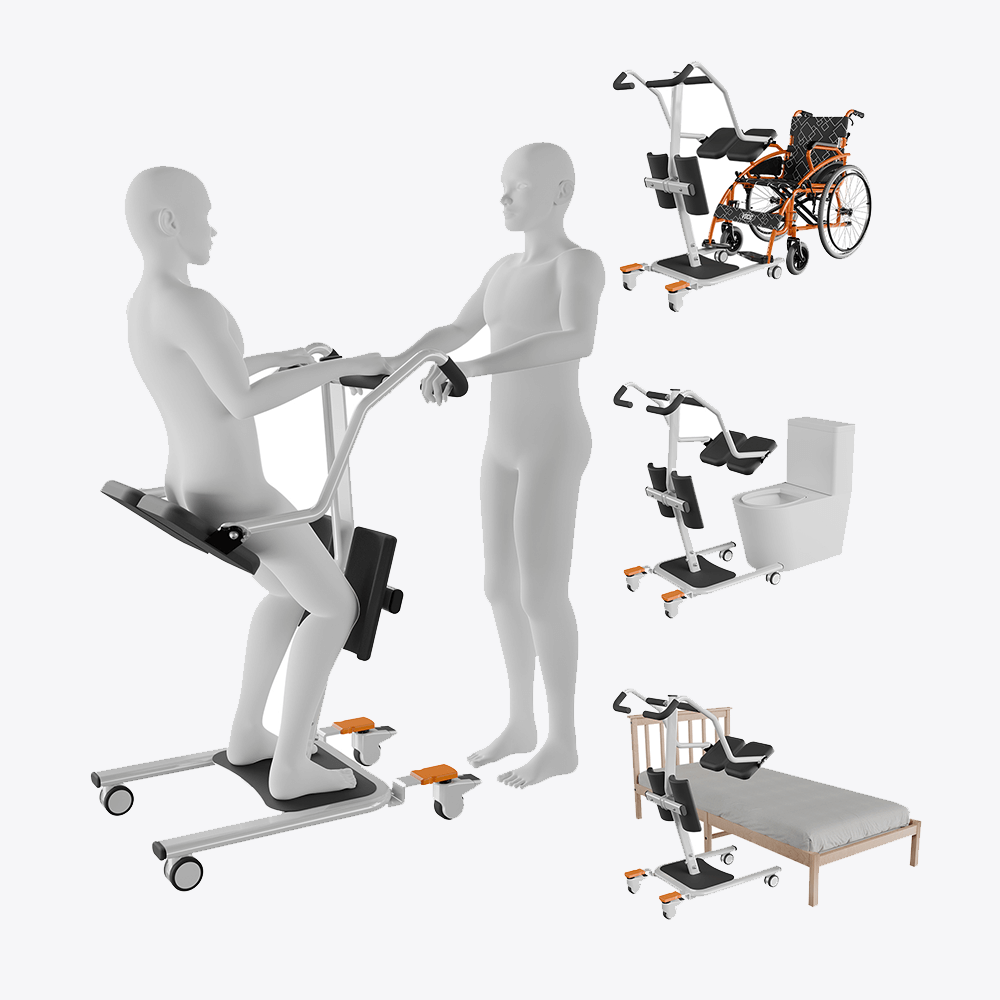 VOCIC AY13 Sit to Stand Assist Lift with Split Seat