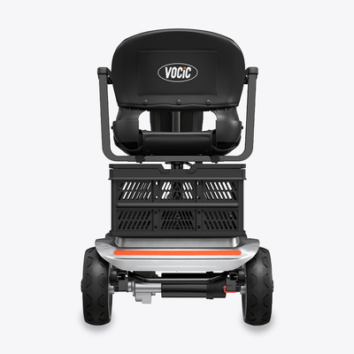 VOCIC D35 Folding Electric Mobility Scooter with Shopping Cart