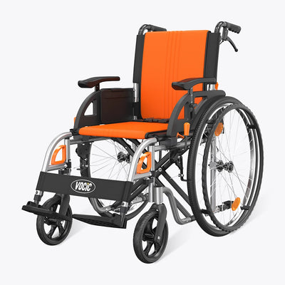 VOCIC Ultra Lightweight Manual Wheelchair, U32