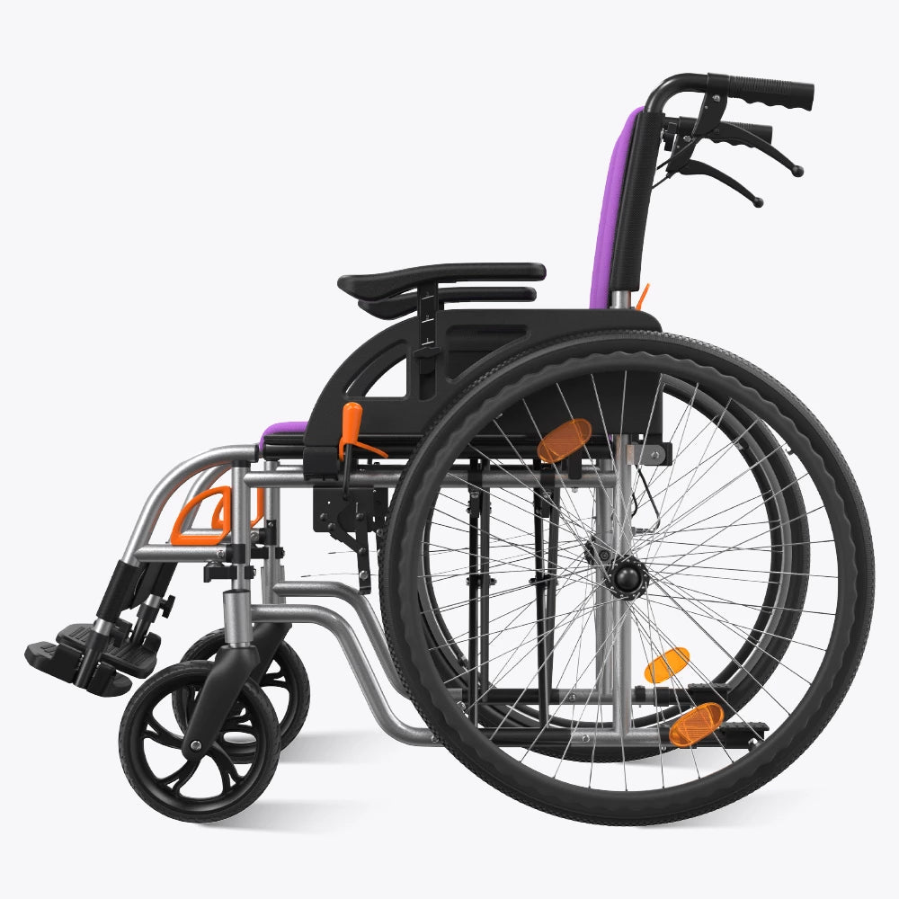 VOCIC Ultra Lightweight Manual Wheelchair, U32