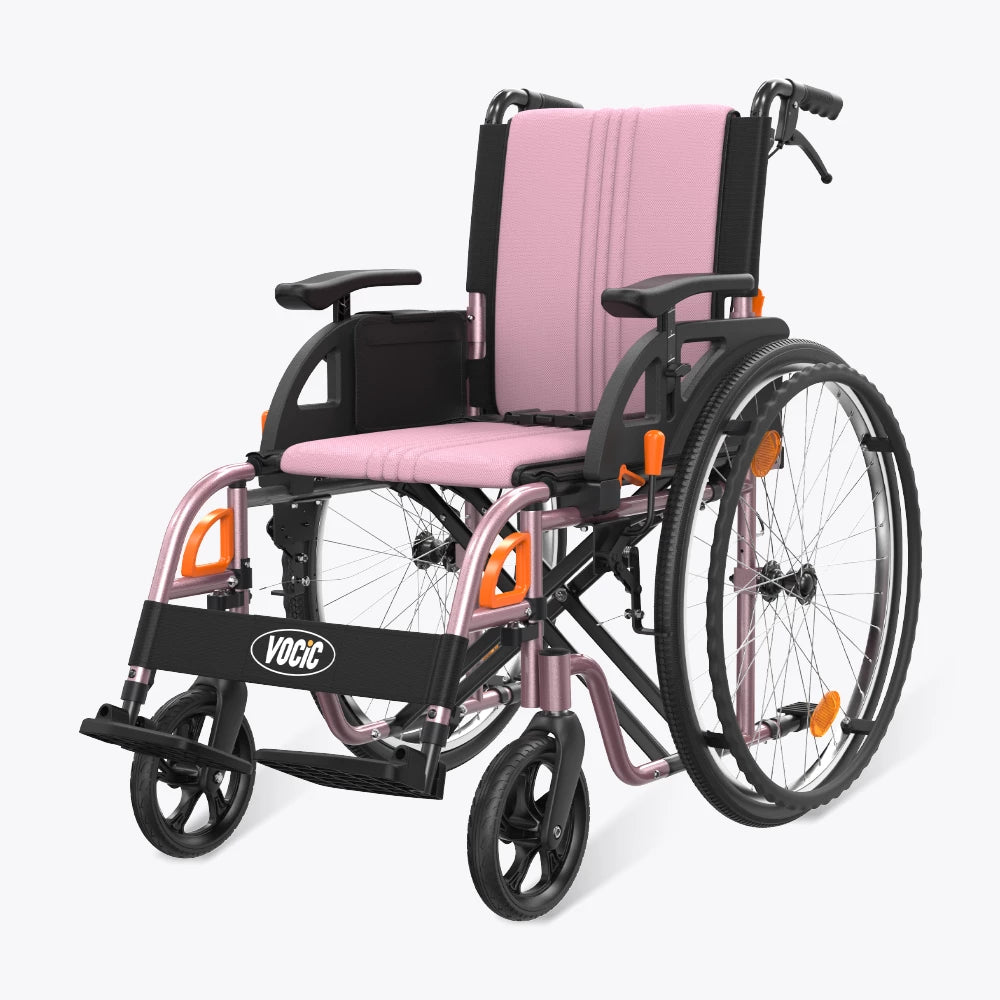 VOCIC Ultra Lightweight Manual Wheelchair, U32