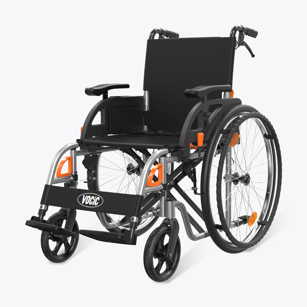 VOCIC Ultra Lightweight Manual Wheelchair, U32