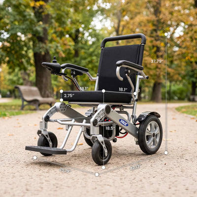 VOCIC V53 Foldable Power Wheelchair 12AH