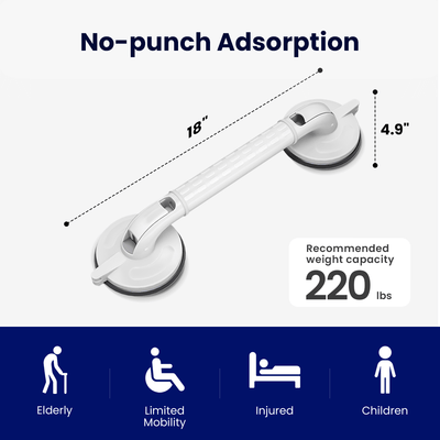 VOCIC YF61 Heavy Duty Bathroom Grab Bars For Shower