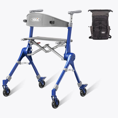 VOCIC Z35 PackGo Foldable Lightweight Rollator Walker
