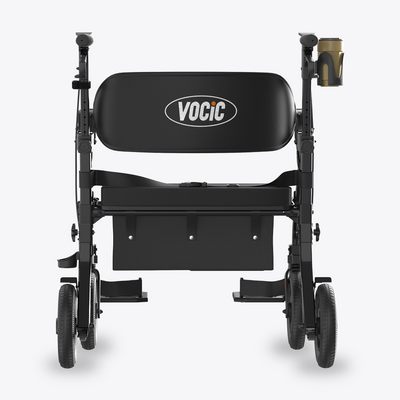 VOCIC Z59 2 in 1 Heavy Duty Walker Wheelchair Combo