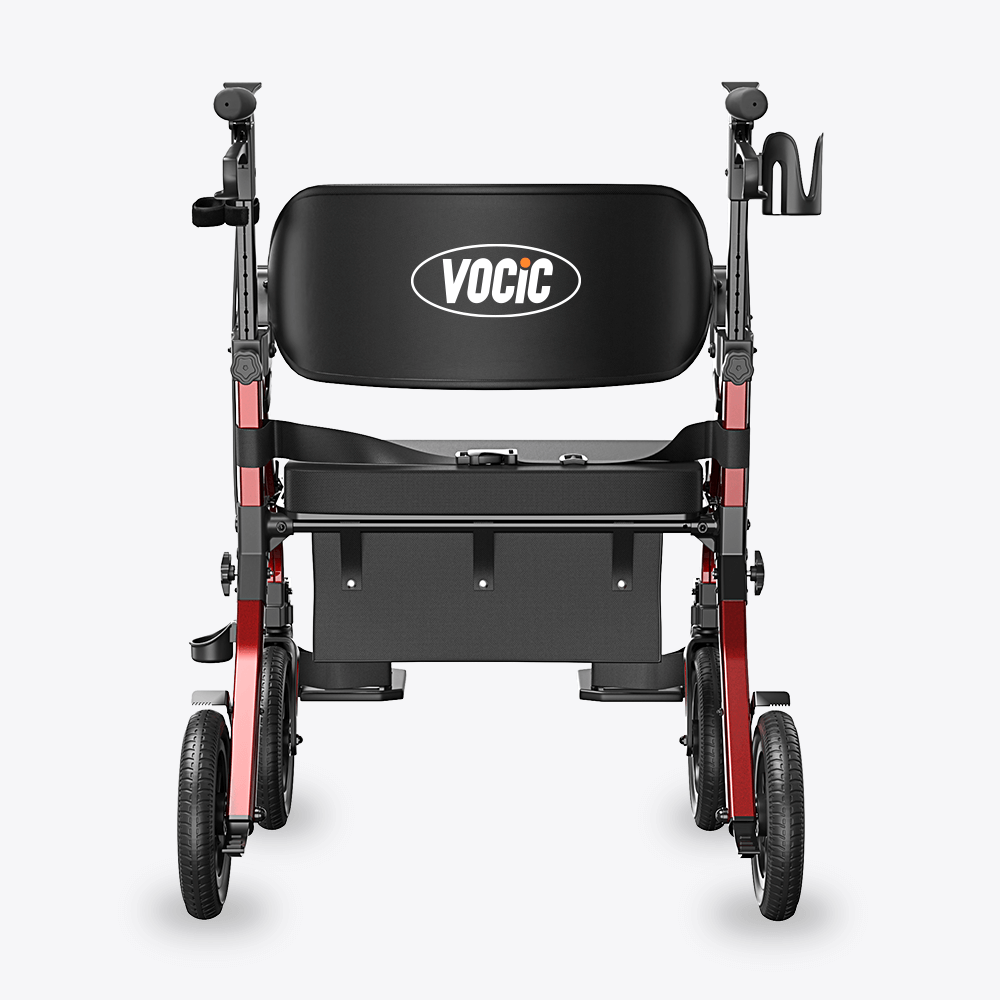 VOCIC Z59 2 in 1 Heavy Duty Walker Wheelchair Combo