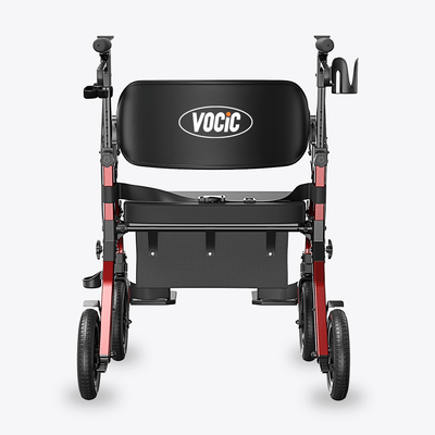 VOCIC Z59 2 in 1 Heavy Duty Walker Wheelchair Combo